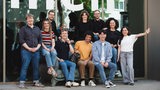Gruppenfoto zum Start des Volontärjahrgangs 2025